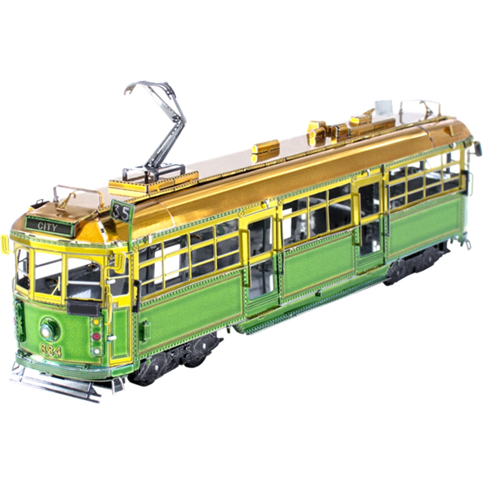 Metal Earth, 3D Model Kits, Metal, Art & School, Melbourne W-Class Tram, 328033